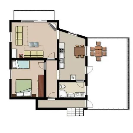Lägenhet Apartma Most Most na Soči